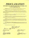 Randolph-Sheppard Proclamation
